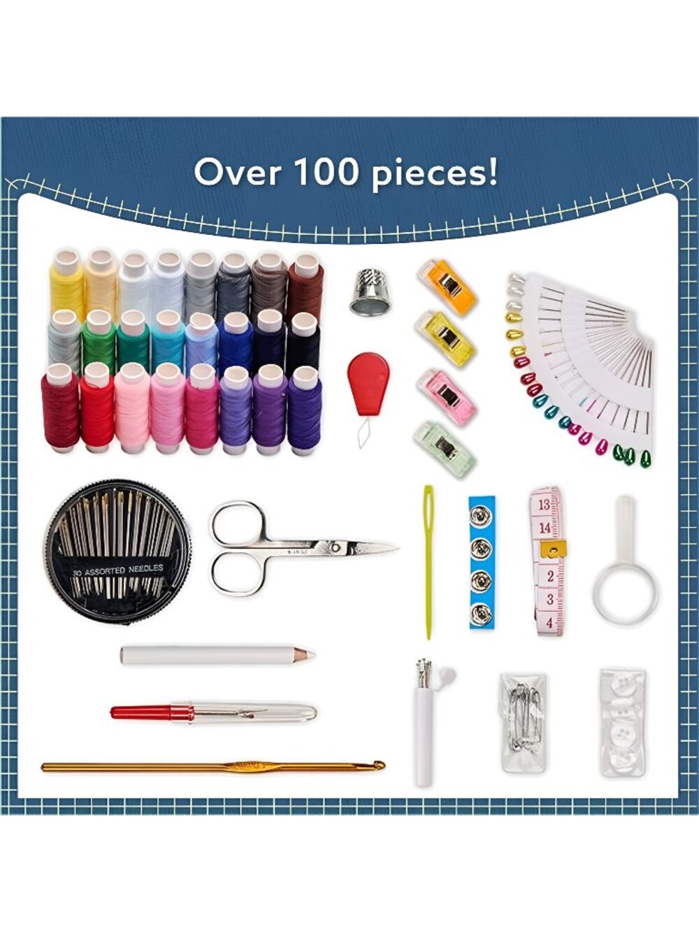 Sewing Kit for Adults and Kids - Sewing Accessories and Supplies